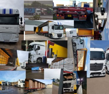 alot of trucks alot of trucks